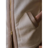 Varley 02. WOMENS APPAREL - WOMENS JACKETS - WOMENS JACKETS FLEECE Women's Fey Relaxed Fleece EGRT EGRET