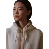 Varley 02. WOMENS APPAREL - WOMENS JACKETS - WOMENS JACKETS FLEECE Women's Fey Relaxed Fleece EGRT EGRET