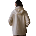 Varley 02. WOMENS APPAREL - WOMENS JACKETS - WOMENS JACKETS FLEECE Women's Fey Relaxed Fleece EGRT EGRET
