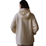 Varley 02. WOMENS APPAREL - WOMENS JACKETS - WOMENS JACKETS FLEECE Women's Fey Relaxed Fleece EGRT EGRET