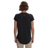 VARLEY 02. WOMENS APPAREL - WOMENS SS SHIRTS - WOMENS SS CASUAL Women's Jade Seamless Tee BLACK