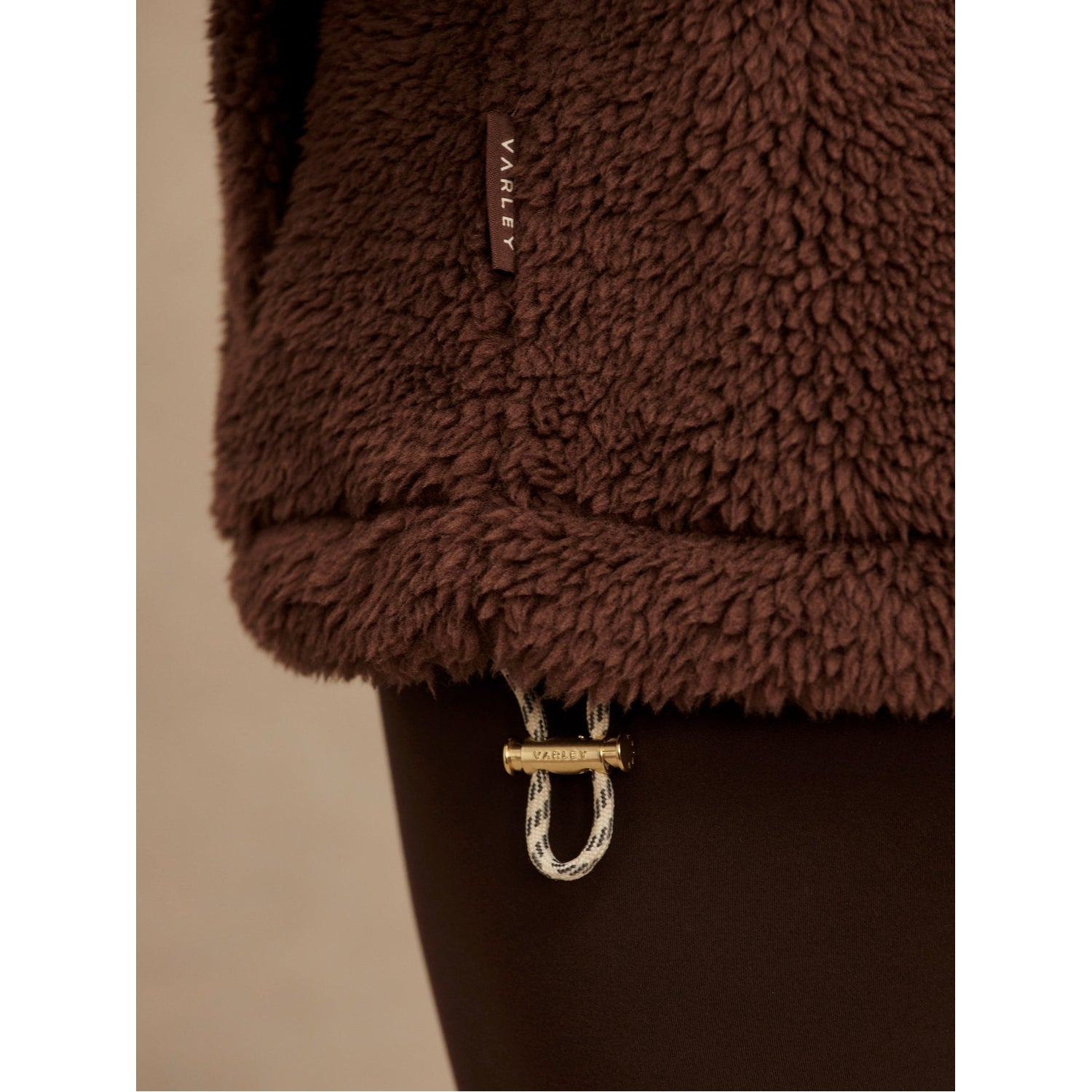 Varley 02. WOMENS APPAREL - WOMENS JACKETS - WOMENS JACKETS INSULATED Women's Lowell Sherpa Jacket CARA CARAFE