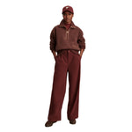Varley 02. WOMENS APPAREL - WOMENS HOODIES|SWEATERS - WOMENS PO Q ZIP Women's Roselle Half Zip Fleece DEMA DEEP MAHOGANY
