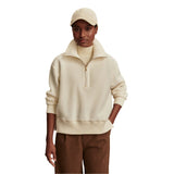 Varley 02. WOMENS APPAREL - WOMENS HOODIES|SWEATERS - WOMENS PO Q ZIP Women's Roselle Half Zip Fleece EGRT EGRET