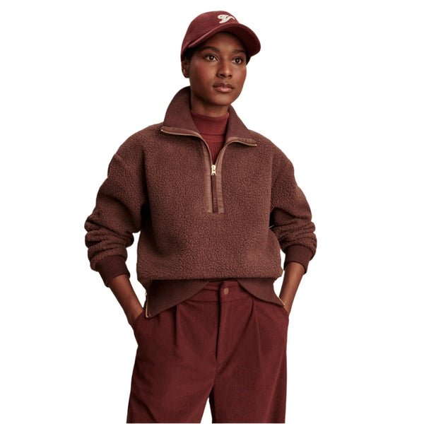 アルページュストーリー フラッフィーブルゾン Varley Women's Roselle Half Zip Fleece - High Country Outfitters