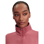 Varley 02. WOMENS APPAREL - WOMENS HOODIES|SWEATERS - WOMENS PO Q ZIP Women's Sian Cropped Half Zip Midlayer MAWO MAUVEWOOD