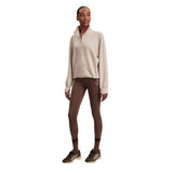 Varley 02. WOMENS APPAREL - WOMENS HOODIES|SWEATERS - WOMENS PO Q ZIP Women's Sian Cropped Half Zip Midlayer SIGR SILVER GREY