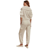 Varley 02. WOMENS APPAREL - WOMENS PANTS - WOMENS PANTS LOUNGE Women's The Cargo Pant 25" IVORY MARL