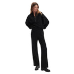 Varley 02. WOMENS APPAREL - WOMENS PANTS - WOMENS PANTS LOUNGE Women's The Wide Leg Pant 28" BLCK BLACK
