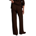 Varley 02. WOMENS APPAREL - WOMENS PANTS - WOMENS PANTS LOUNGE Women's The Wide Leg Pant 28" COBE COFFEE BEAN