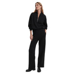 Varley 02. WOMENS APPAREL - WOMENS PANTS - WOMENS PANTS LOUNGE Women's The Wide Leg Pant 28" BLCK BLACK