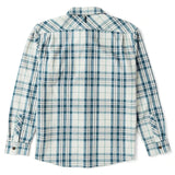 Vissla 01. MENS APPAREL - MENS LS SHIRTS - MENS LS BUTTON UP Men's Eco-zy Long Sleeve Polar Flannel VWT VINTAGE WHITE
