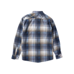 Vissla 01. MENS APPAREL - MENS LS SHIRTS - MENS LS BUTTON UP Men's Eco-zy Long Sleeve Polar Flannel SEA SEA WATER