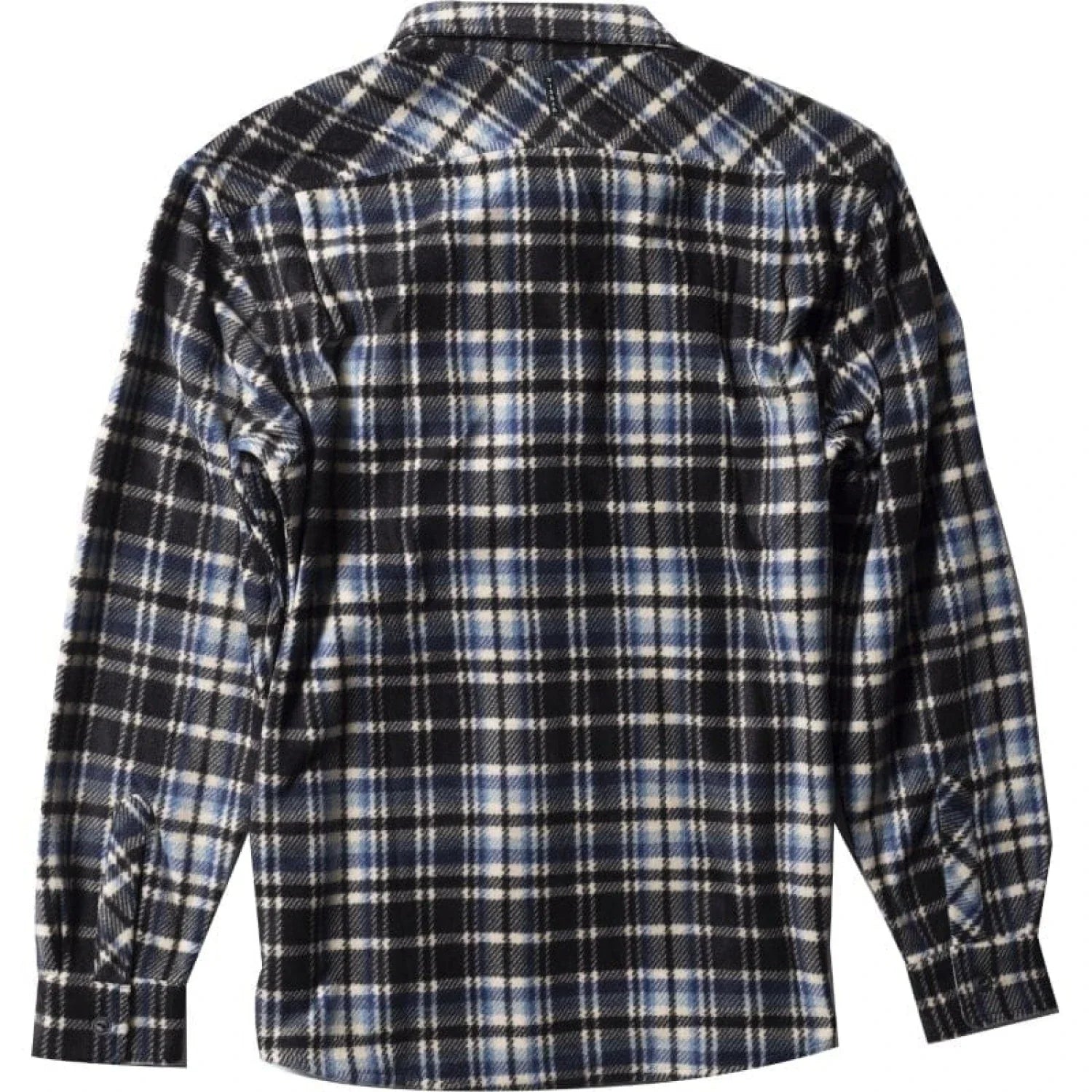 Vissla 01. MENS APPAREL - MENS LS SHIRTS - MENS LS BUTTON UP Men's Eco-zy Long Sleeve Polar Flannel STL-STEEL