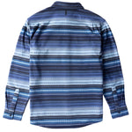 Vissla 01. MENS APPAREL - MENS LS SHIRTS - MENS LS BUTTON UP Men's Eco-zy Long Sleeve Polar Flannel OCB OCEAN BLUE