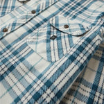 Vissla 01. MENS APPAREL - MENS LS SHIRTS - MENS LS BUTTON UP Men's Eco-zy Long Sleeve Polar Flannel VWT VINTAGE WHITE