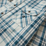 Vissla 01. MENS APPAREL - MENS LS SHIRTS - MENS LS BUTTON UP Men's Eco-zy Long Sleeve Polar Flannel VWT VINTAGE WHITE