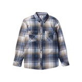 Vissla 01. MENS APPAREL - MENS LS SHIRTS - MENS LS BUTTON UP Men's Eco-zy Long Sleeve Polar Flannel SEA SEA WATER