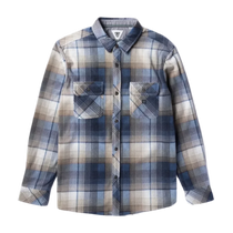 Vissla 01. MENS APPAREL - MENS LS SHIRTS - MENS LS BUTTON UP Men's Eco-zy Long Sleeve Polar Flannel SEA SEA WATER