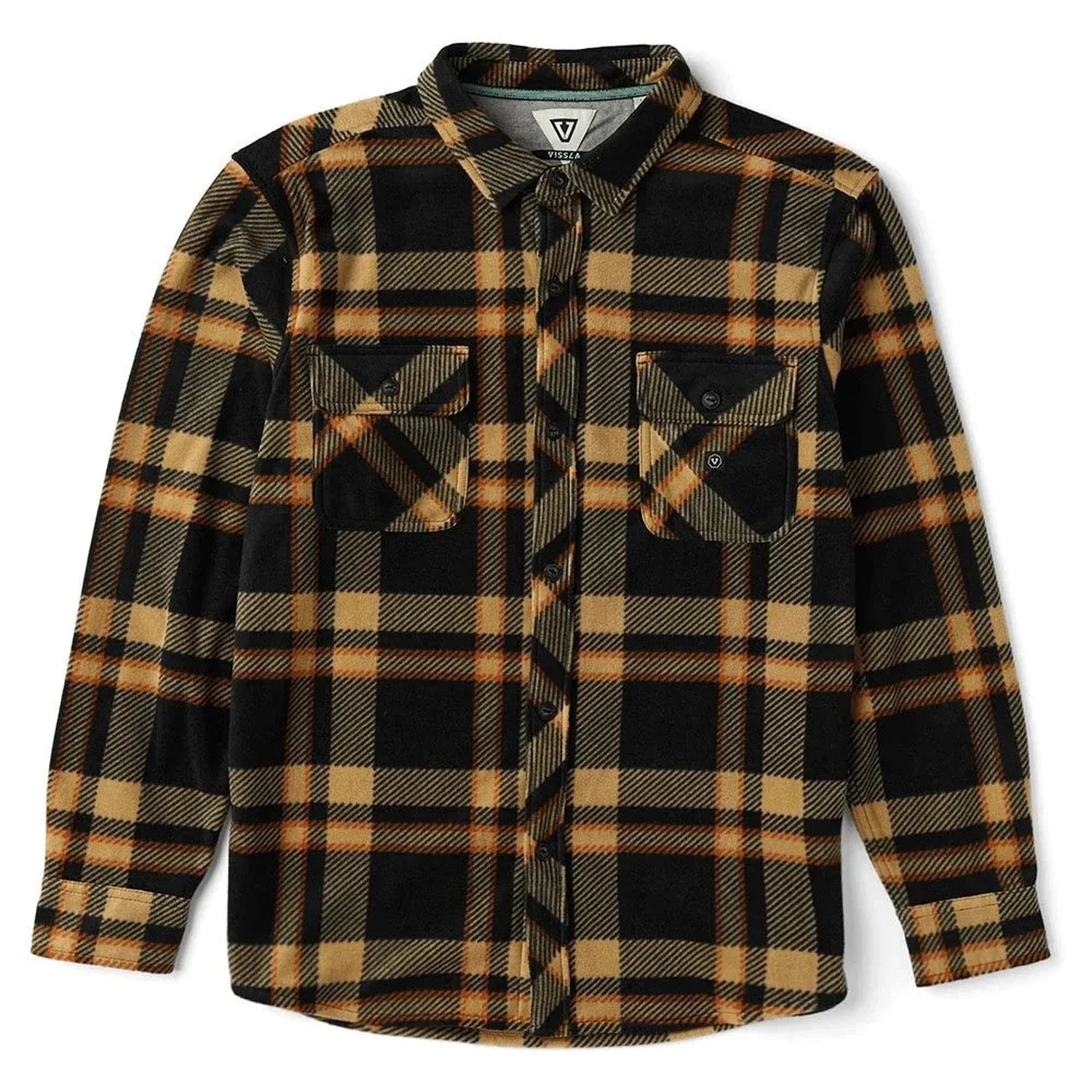 Vissla Men's Eco-zy Long Sleeve Polar Flannel - High Country Vissla Men's Eco-zy Long Sleeve Polar Flannel - High Country