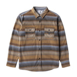 Vissla 01. MENS APPAREL - MENS LS SHIRTS - MENS LS BUTTON UP Men's Eco-zy Long Sleeve Polar Flannel KHA KHAKI