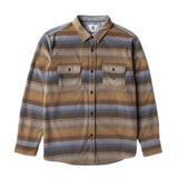 Vissla 01. MENS APPAREL - MENS LS SHIRTS - MENS LS BUTTON UP Men's Eco-zy Long Sleeve Polar Flannel KHA KHAKI