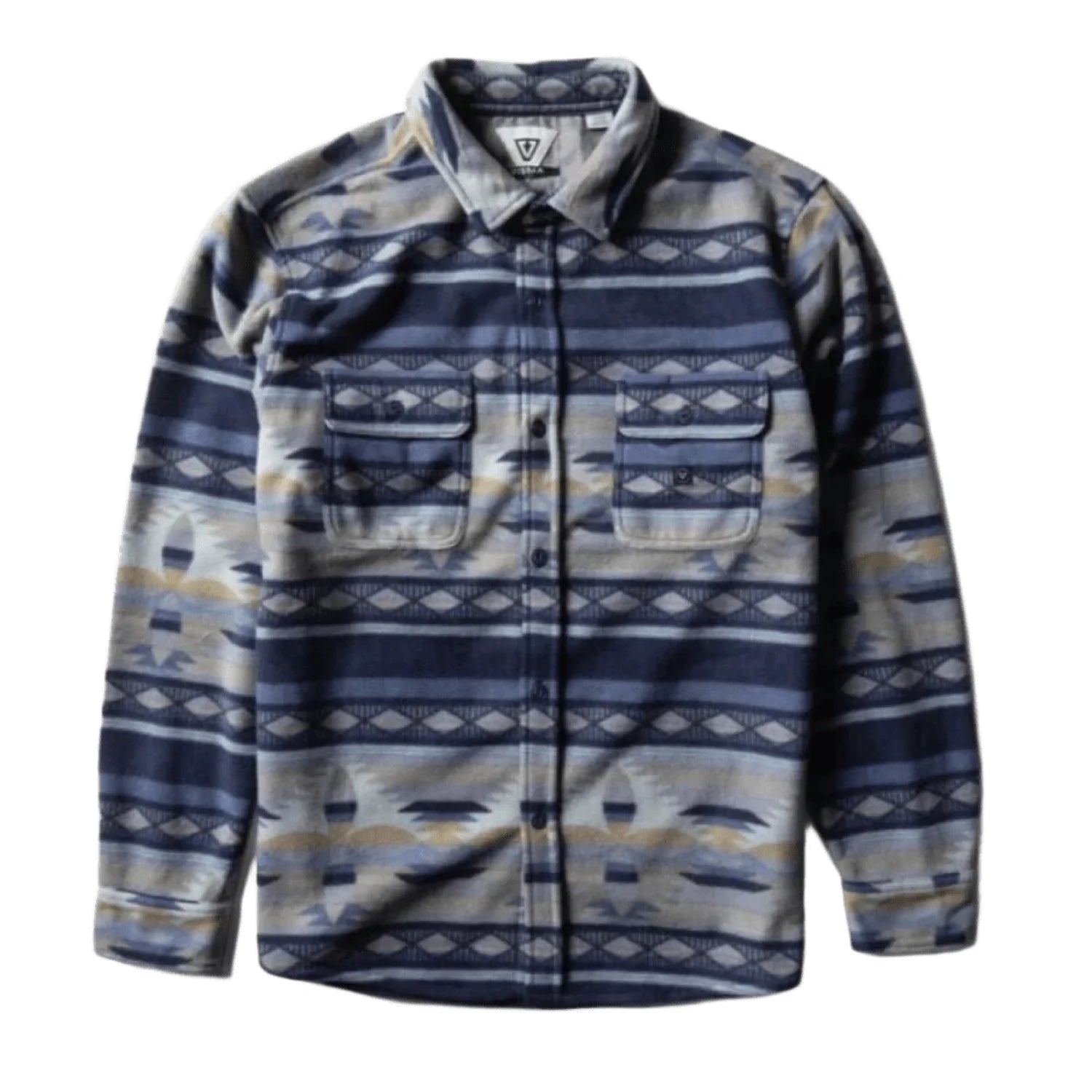 Vissla 01. MENS APPAREL - MENS LS SHIRTS - MENS LS BUTTON UP Men's Eco-zy Long Sleeve Polar Flannel SUR SURPLUS