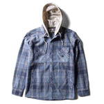 Vissla 01. MENS APPAREL - MENS JACKETS - MENS JACKETS CASUAL Men's Eco-zy Shirt Jacket DKD DARK DENIM