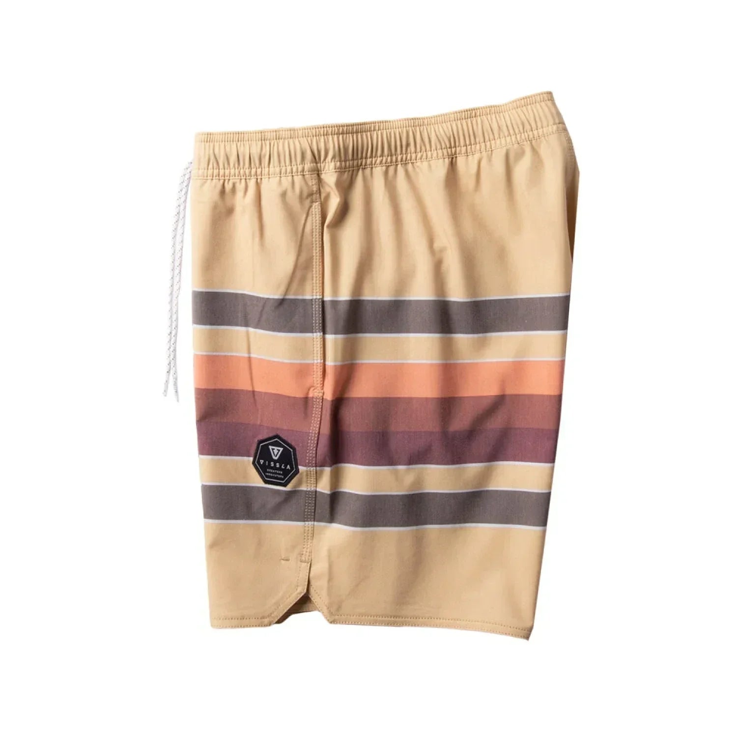 Vissla 01. MENS APPAREL - MENS SHORTS - MENS SHORTS SWIM Men's Fist Bump 17.5 in Ecolastic OCR OCHRE