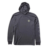 Vissla 01. MENS APPAREL - MENS LS SHIRTS - MENS LS ACTIVE Men's Lineup Comp Long Sleeve Performance Tee BLH BLACK HEATHER L