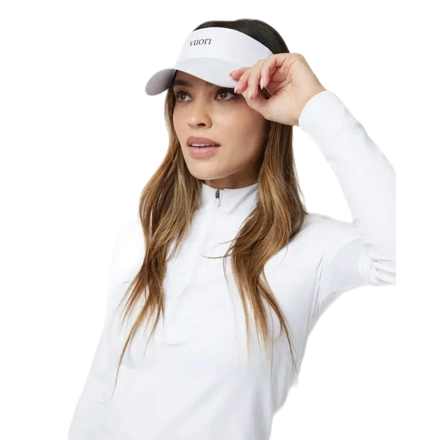 Vuori 11. HATS - HATS BILLED - HATS BILLED Active Pursuits Visor WHT WHITE OS