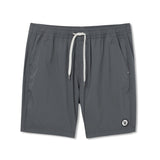 Vuori 01. MENS APPAREL - MENS SHORTS - MENS SHORTS CASUAL Men's Kore Everyday Short Lined 7.5" DPR DARK PEWTER