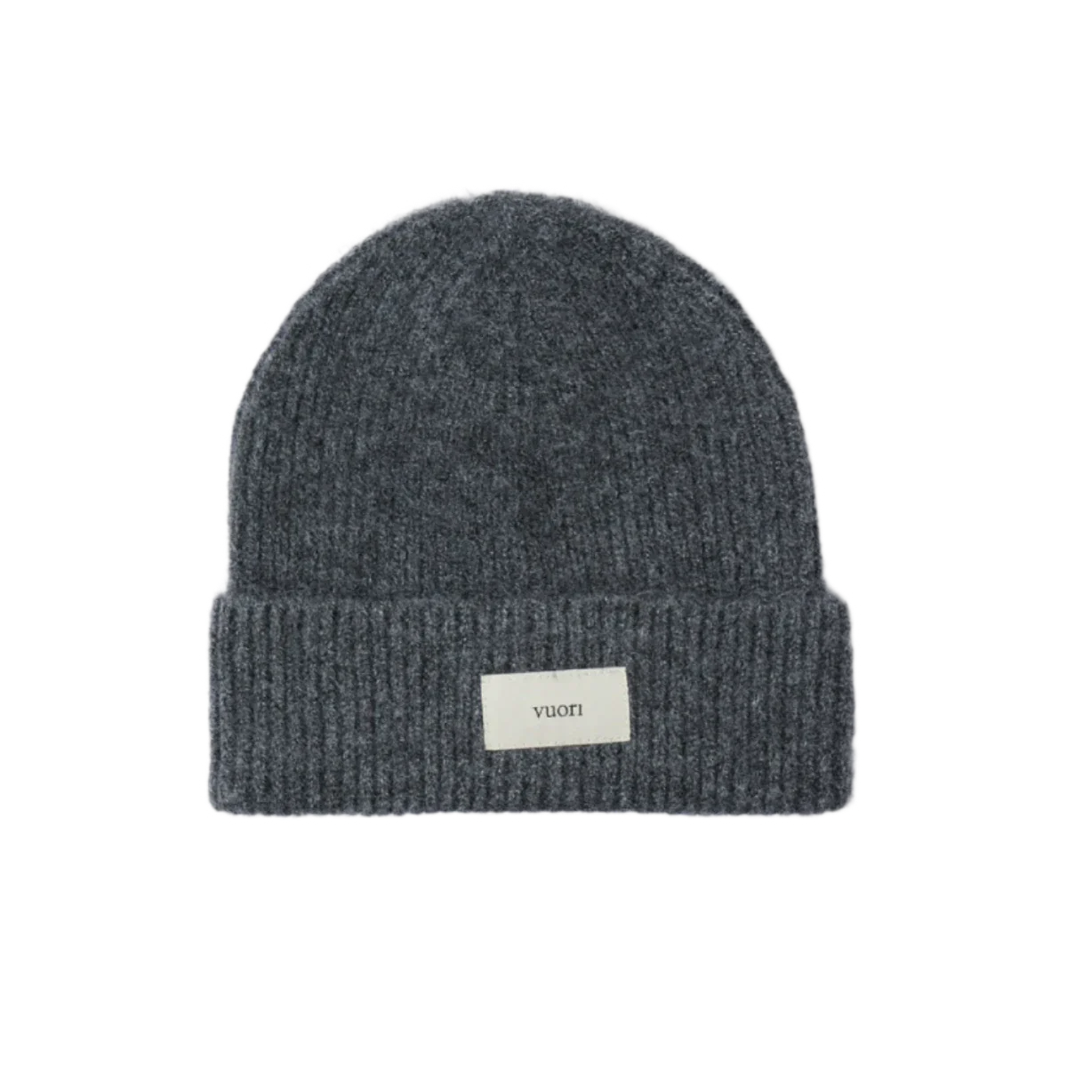 Vuori 11. HATS - HATS WINTER - HATS WINTER Label Beanie HCC CHARCOAL HEATHER OS