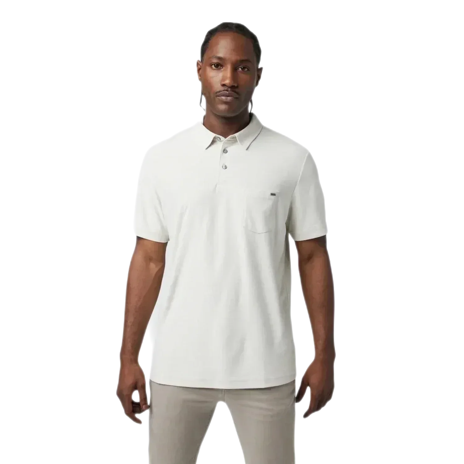 Vuori 01. MENS APPAREL - MENS SS SHIRTS - MENS SS POLO Men's Ace Polo CSW CASHEW