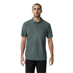 Vuori 01. MENS APPAREL - MENS SS SHIRTS - MENS SS POLO Men's Ace Polo SMB SMOKED BERYL