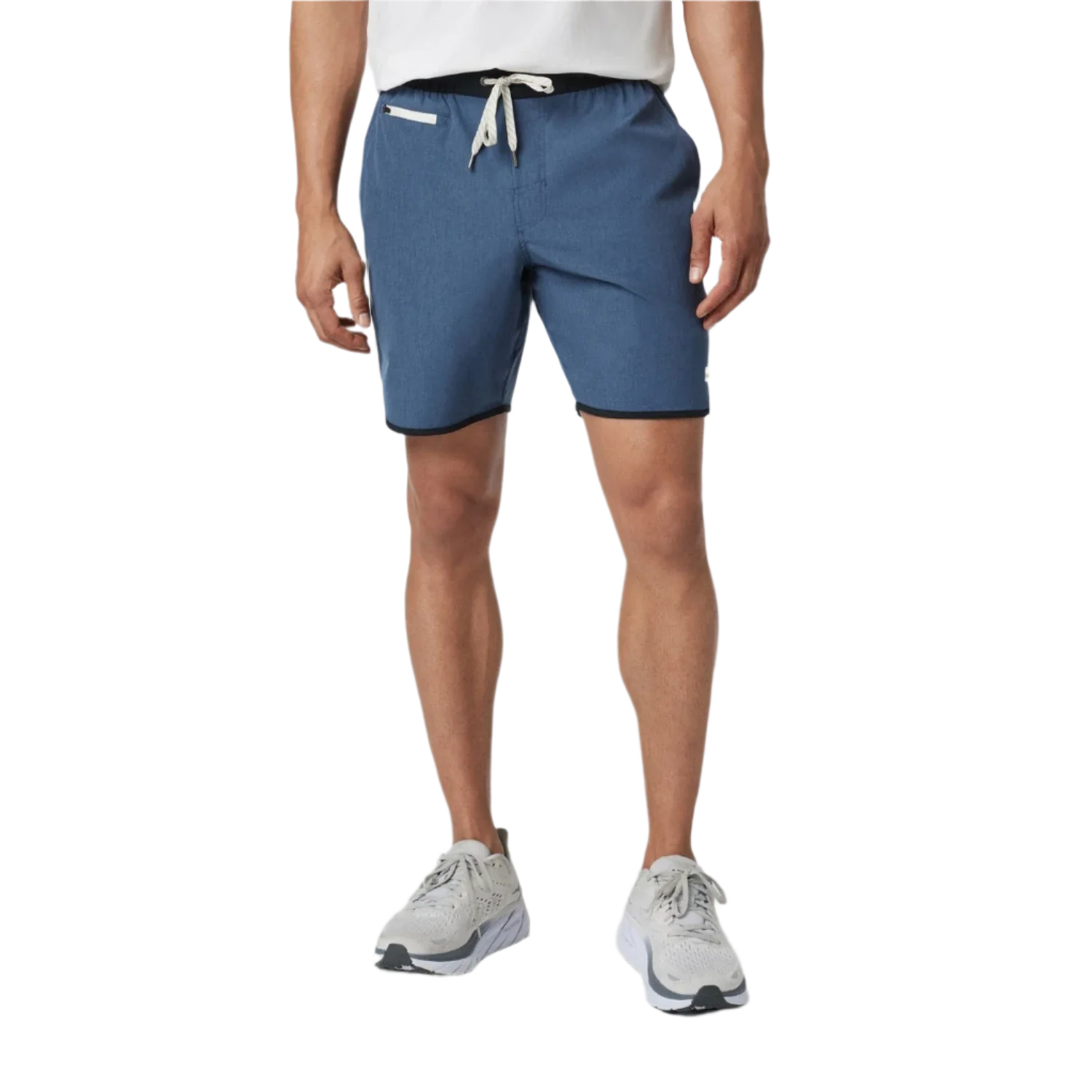 Vuori 01. MENS APPAREL - MENS SHORTS - MENS SHORTS ACTIVE Men's Banks Short AZL AZURE LINEN TEXTURE