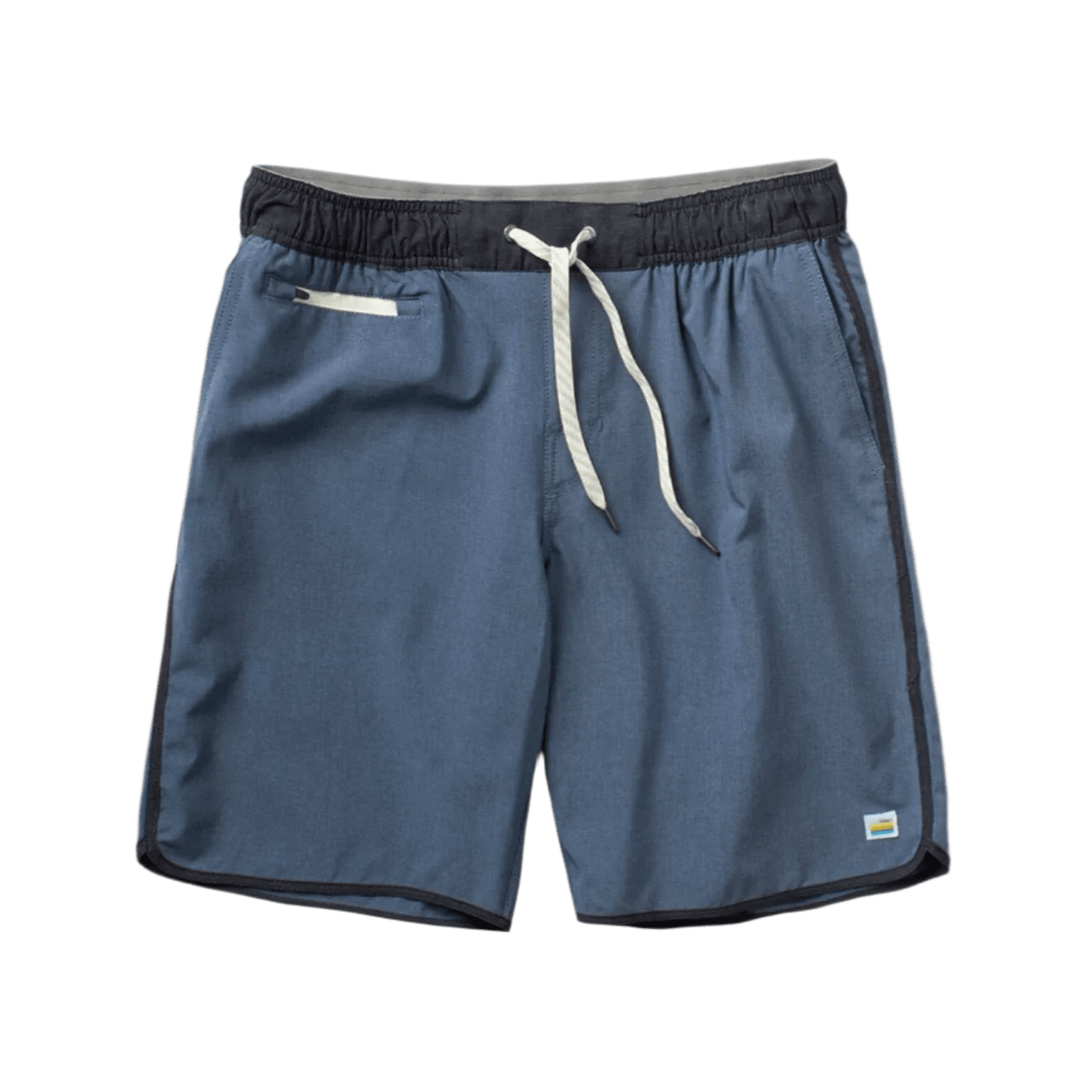 Vuori 01. MENS APPAREL - MENS SHORTS - MENS SHORTS ACTIVE Men's Banks Short AZL AZURE LINEN TEXTURE