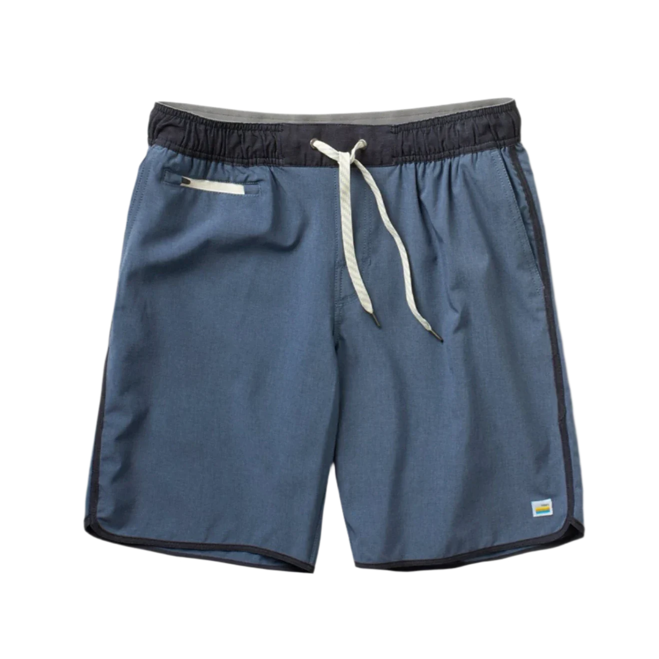 Vuori 01. MENS APPAREL - MENS SHORTS - MENS SHORTS ACTIVE Men's Banks Short AZL AZURE LINEN TEXTURE