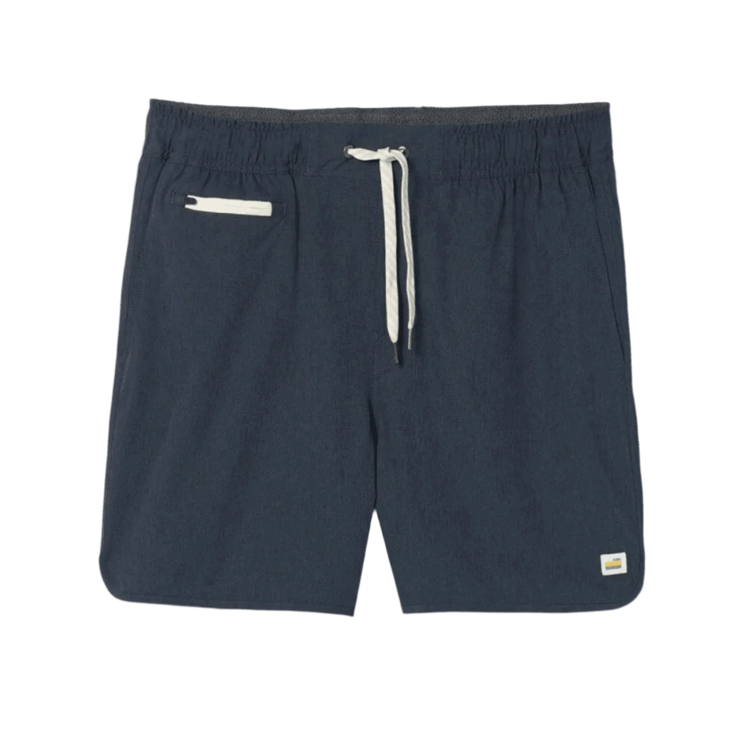 Vuori 01. MENS APPAREL - MENS SHORTS - MENS SHORTS ACTIVE Men's Banks Short - 5 in NLT NAVY LINEN TEXTURE