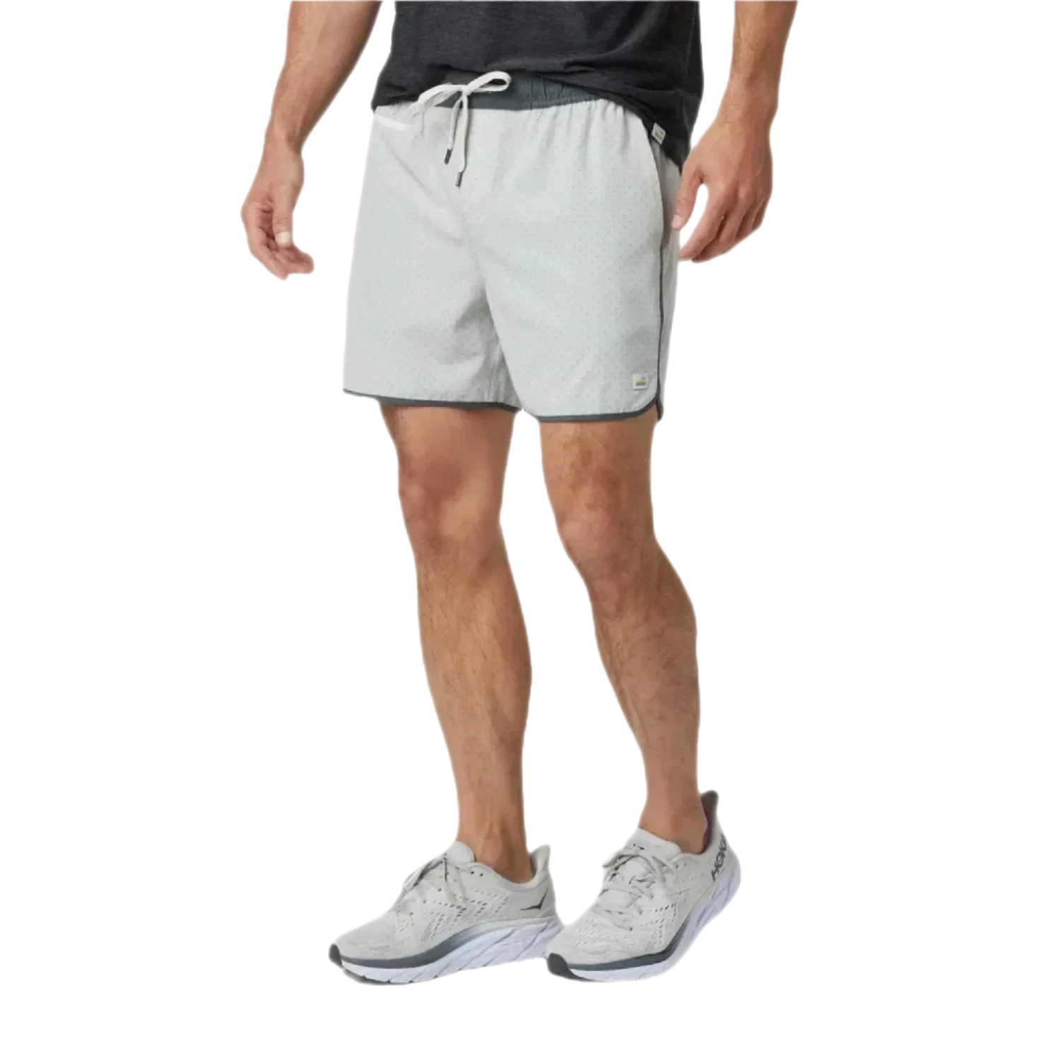 Vuori 01. MENS APPAREL - MENS SHORTS - MENS SHORTS ACTIVE Men's Banks Short - 5 in SGM SKY GREY MICRO DOT