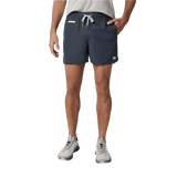 Vuori 01. MENS APPAREL - MENS SHORTS - MENS SHORTS ACTIVE Men's Banks Short - 5 in NLT NAVY LINEN TEXTURE