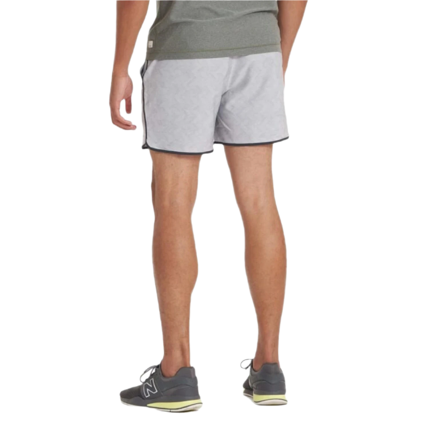 Vuori 01. MENS APPAREL - MENS SHORTS - MENS SHORTS ACTIVE Men's Banks Short - 5 in AZL AZURE LINEN TEXTURE