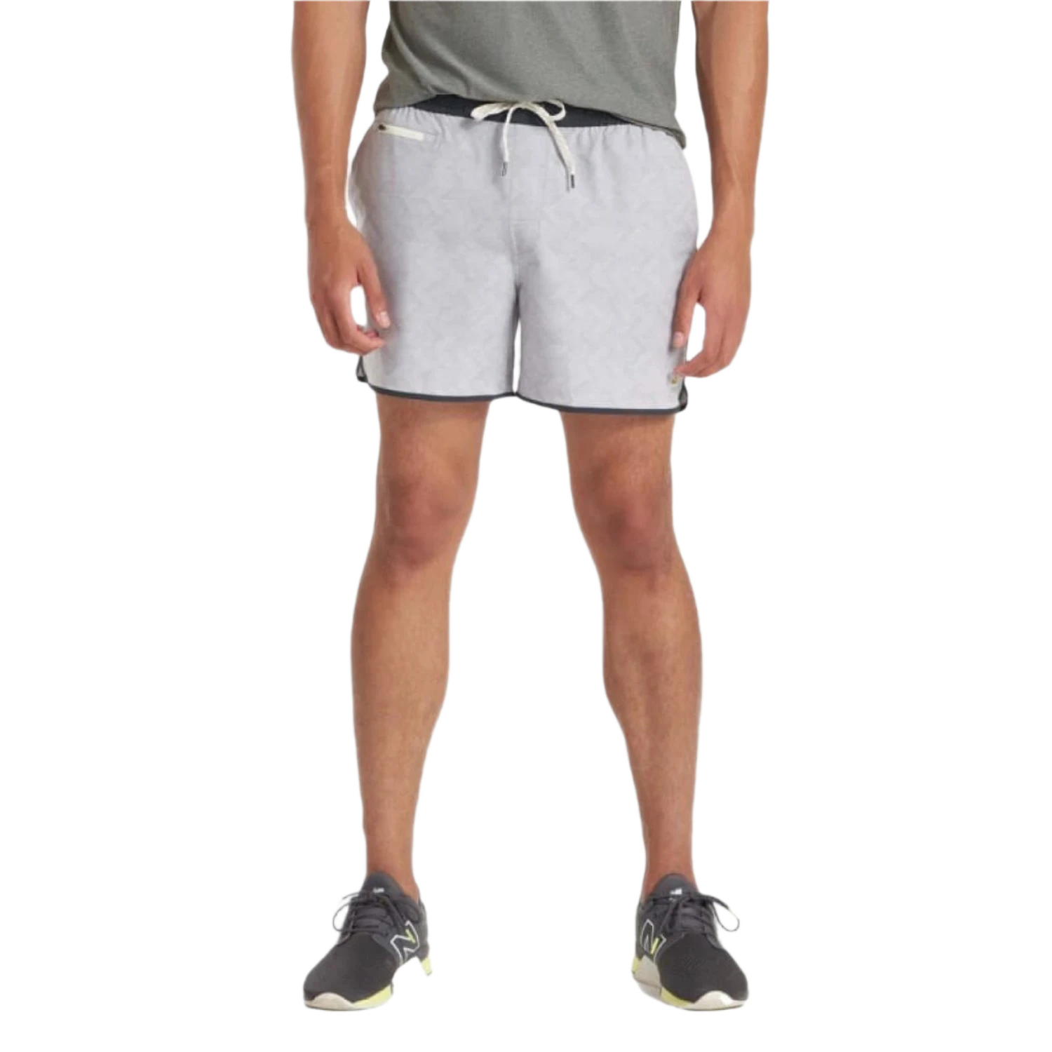 Vuori 01. MENS APPAREL - MENS SHORTS - MENS SHORTS ACTIVE Men's Banks Short - 5 in PLF PLATINUM FRESCO