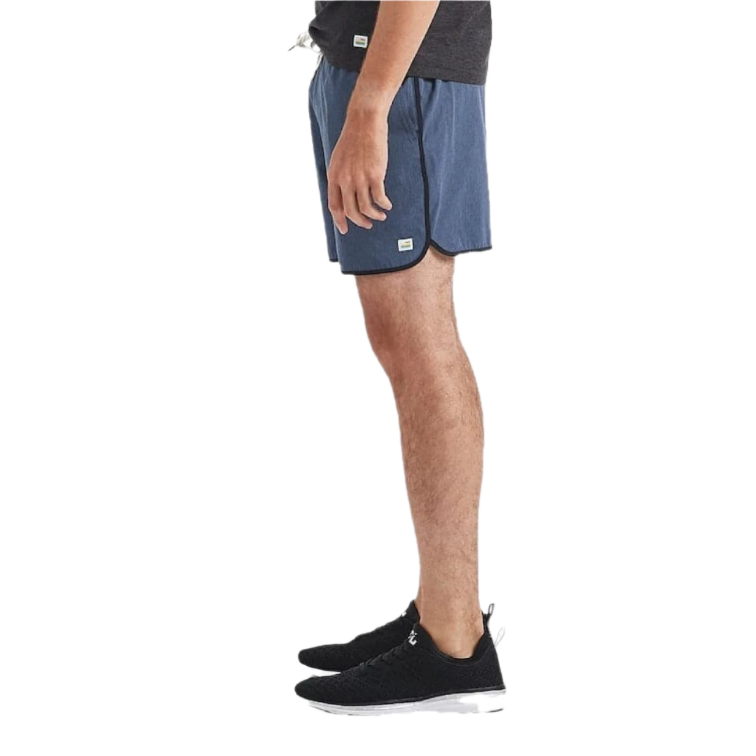 Vuori 01. MENS APPAREL - MENS SHORTS - MENS SHORTS ACTIVE Men's Banks Short - 5 in AZL AZURE LINEN TEXTURE