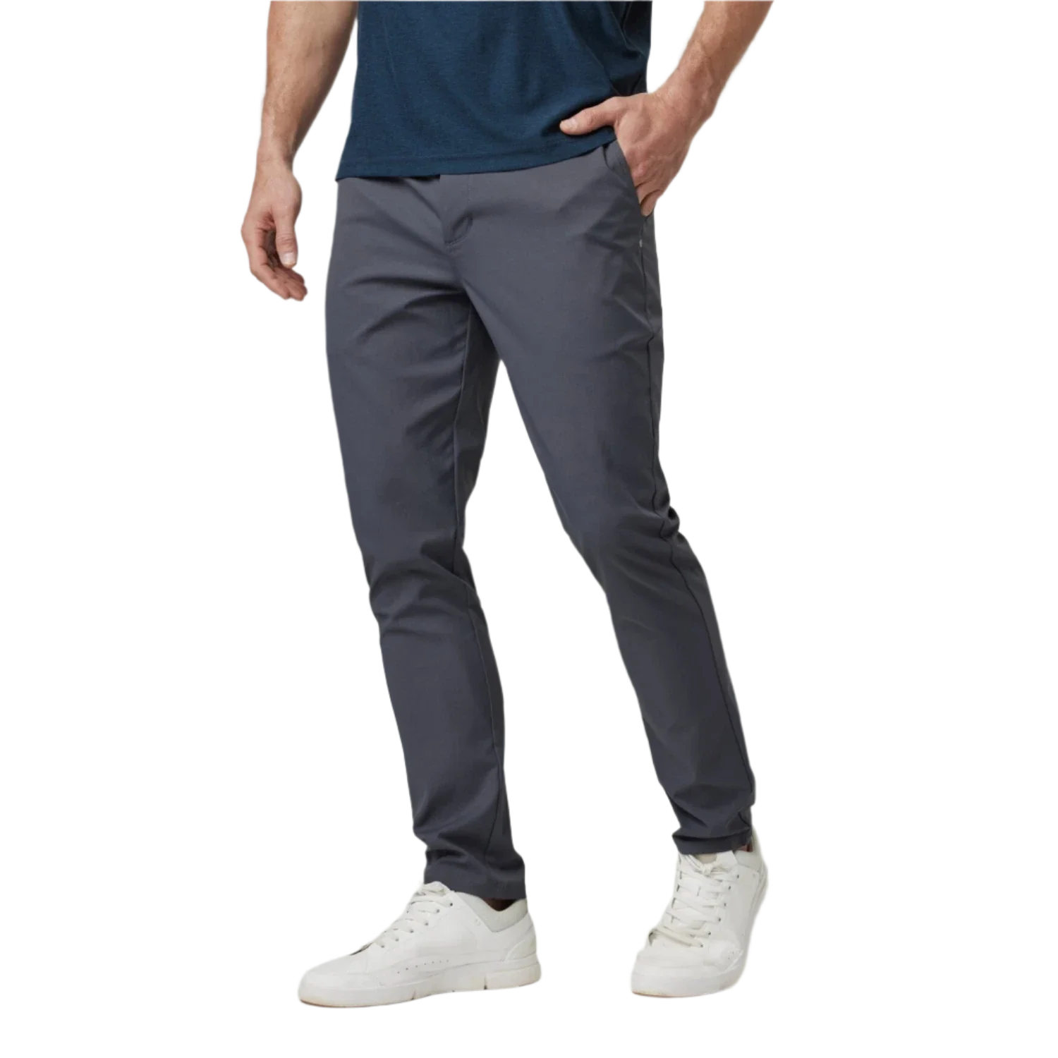 Vuori 01. MENS APPAREL - MENS PANTS - MENS PANTS CASUAL Men's Cascade Tech Chino Pant CCL CHARCOAL