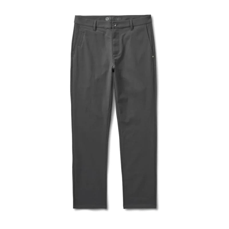 Vuori 01. MENS APPAREL - MENS PANTS - MENS PANTS CASUAL Men's Cascade Tech Chino Pant CCL CHARCOAL