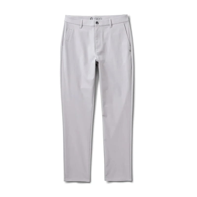 Vuori 01. MENS APPAREL - MENS PANTS - MENS PANTS CASUAL Men's Cascade Tech Chino Pant FOG FOG