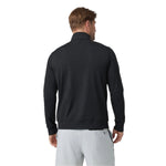 Vuori 01. MENS APPAREL - MENS HOODIES|SWEATERS - MENS PO Q ZIP Men's Coronado 1/2 Zip HBK BLACK HEATHER