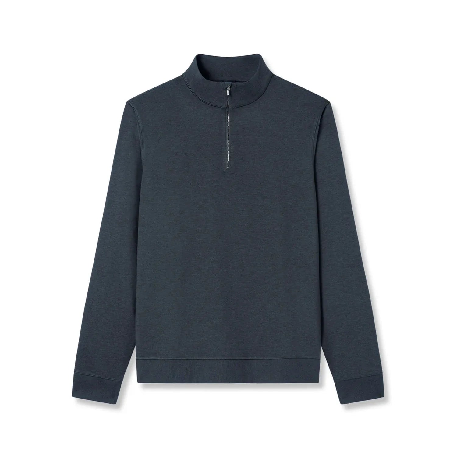 Vuori 01. MENS APPAREL - MENS HOODIES|SWEATERS - MENS PO Q ZIP Men's Coronado 1/2 Zip HMD MIDNIGHT HEATHER