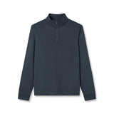 Vuori 01. MENS APPAREL - MENS HOODIES|SWEATERS - MENS PO Q ZIP Men's Coronado 1/2 Zip HMD MIDNIGHT HEATHER